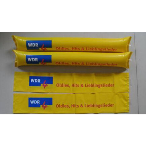 Bang Bang Sticks Personalizados con Logo - Palos de Animación Inflables Publicitarios para Eventos y Promociones