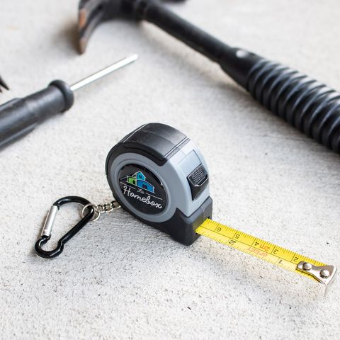 Small Tape Measure Retractable Pocket Tape Measure Keychain 6foot 2M  Stainless