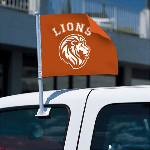 Bandera de Coche Personalizada Promocional de 12" x 18" a Doble Cara con Impresión por Sublimación