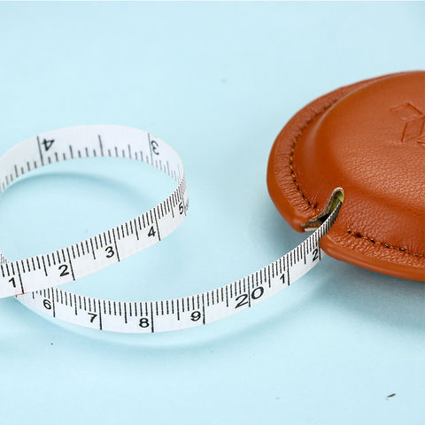 Wholesale Portable PU Leather Mini Mini Retractable Tape Measure