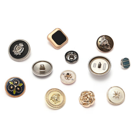 OEM Decorative Accessories Logo Design Round Press Shirt Bag Cloth Brass  Zinc Alloy Cover Gold Buttons Metal Button Snap Button - China Custom  Buttons and Button for Clothes price