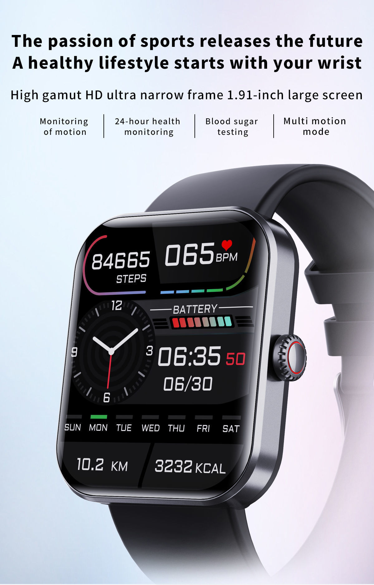 Factory Direct High Quality China Wholesale 2023 F57l Smart Watch  Waterproof Health Fitness Tracker Phone Bluetooth Smartwatch With 1.91 Hd  Screen $11.43 from GSTC Technology (Shenzhen) Co.