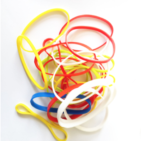 127 Red Rubber band wholesale office rubber bands