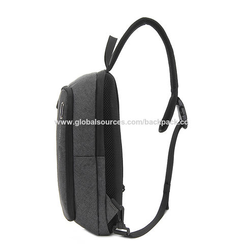 Lässige Single Shoulder Crossbody Bag Multifunktionale Outdoor Herren Brusttasche Rucksack