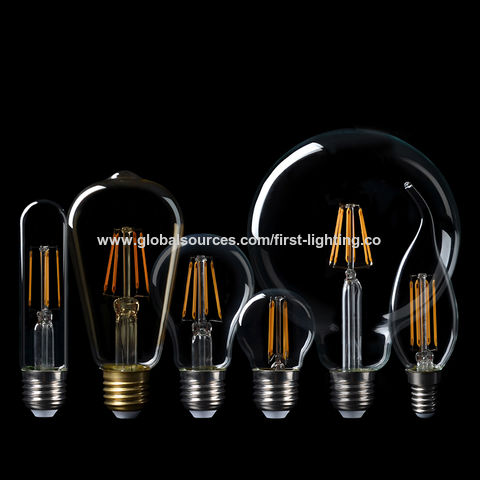 Bombilla LED Filamento A60 B22/E27, Luz 6/8W con Difusor de PC Duradero