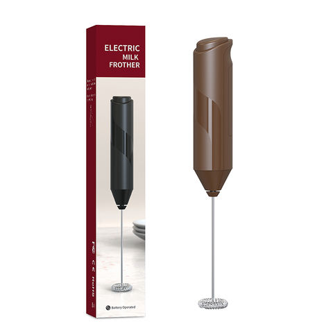 Mini Electric Milk Frother Long Lasting Stainless Steel Milk