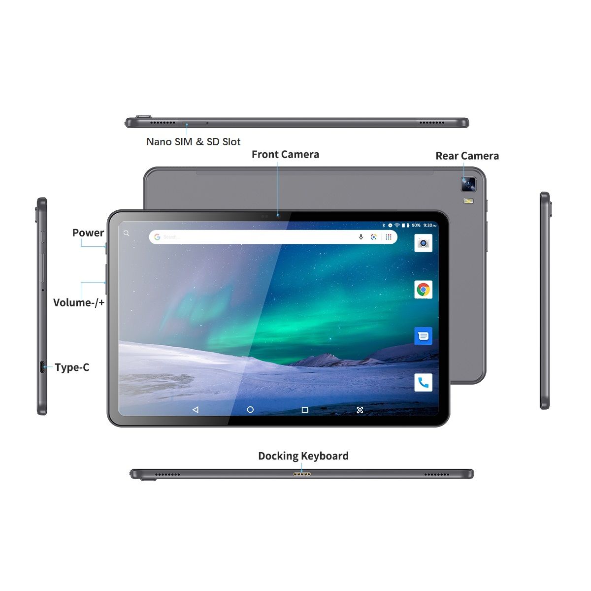 Buy Wholesale China New Released 10.36'' Incell Android 13 4g Lte ...