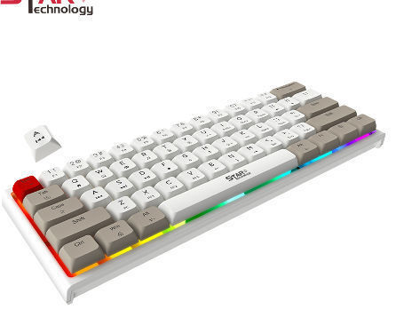 Buy Wholesale China 61keys Mini Mechanical Keyboard With Pbt Round ...