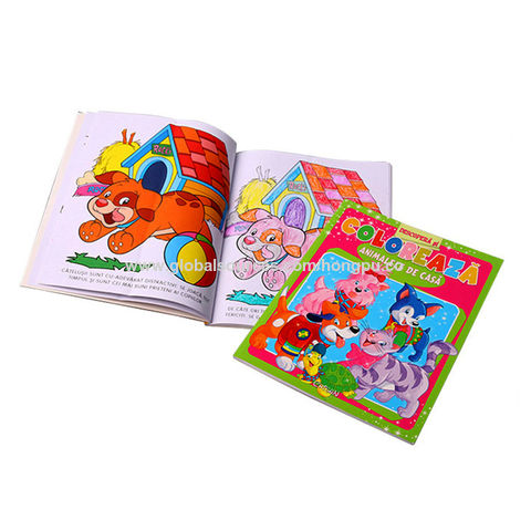 Custom Design Paperback Adult Coloring Book Wholesale Children Coloring  Drawing Softcover Book Printing - China Coloring Book, Drawing Book