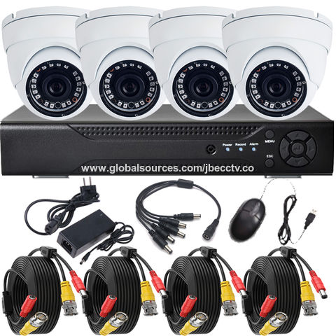 Factory Price 2mp Full Color Night Vision 4ch Dvr Kit