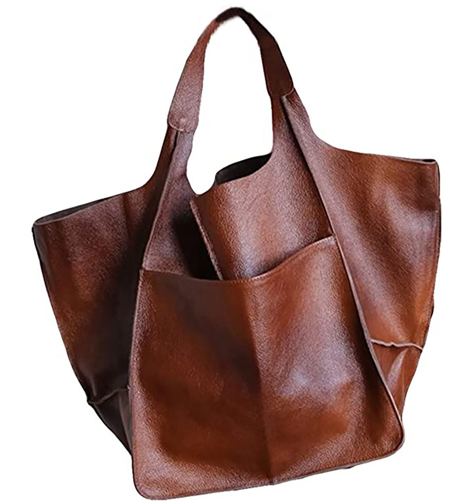 Medium Tote Bag Contrast Binding Clear Design