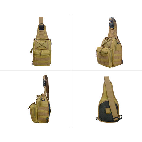 Compre Nueva Bolsa Deportiva De Camuflaje Hombro Bandolera Táctica