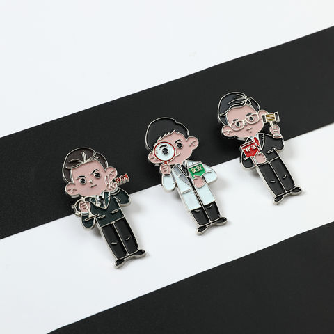 Cartoon Anime Cute Piggy Brooch Bag Pins Clothing Accessories Badge Lapel  Pin Factory Wholesale - China Custom Pins and Pins price