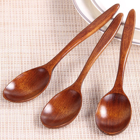 Wooden Mini Scoop Teaspoon For Salt, Milk Powder, Coffee Scoop