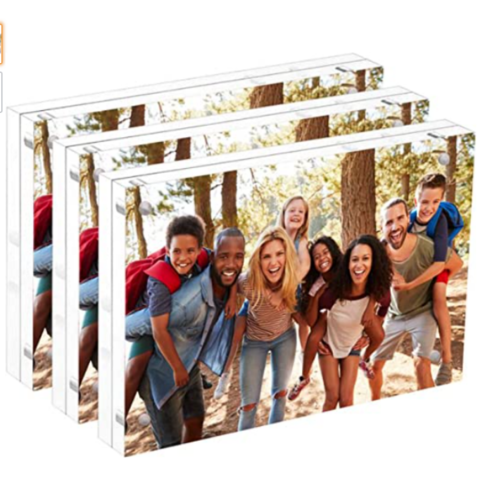 Buy Wholesale China Custom Magnetic Transparent Acrylic Picture Photo Frame  Poster Display Stand Holder & Acrylic Photo Frame at USD 1