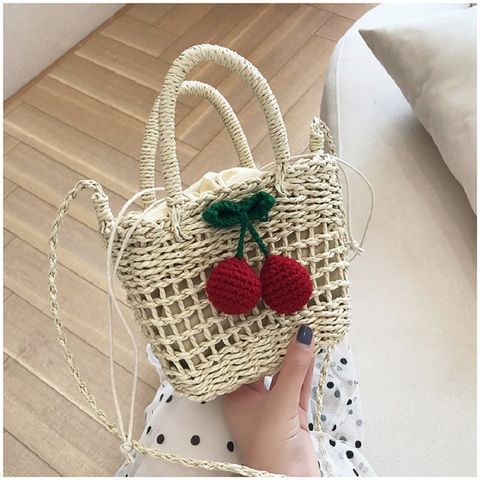 Woven Crochet Summer Tote Bag