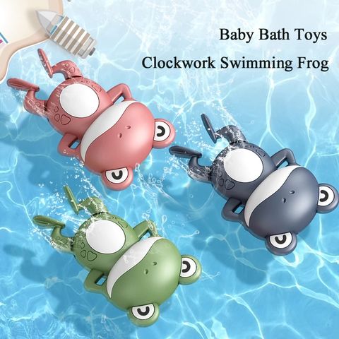 Baby Shower Bath Toys Little Duck Little Frog Baby Kids Toy