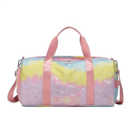 Compre Bolso Deportivo Grande Organizador De Bolsos Para Mujer, Bolso De  Lona Rosa Para Fitness y Bolsos Deportivos de China por 8.35 USD