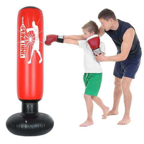 Saco de boxe inflável para crianças, Jogos para meninos e meninas