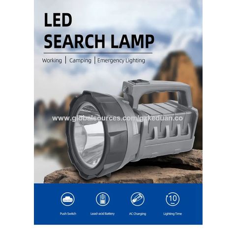 Linternas LED de mano, linterna LED recargable de potencia para exteriores,  para , , lámpara de mano, portátil, linterna de búsq Colco Linterna  recargable