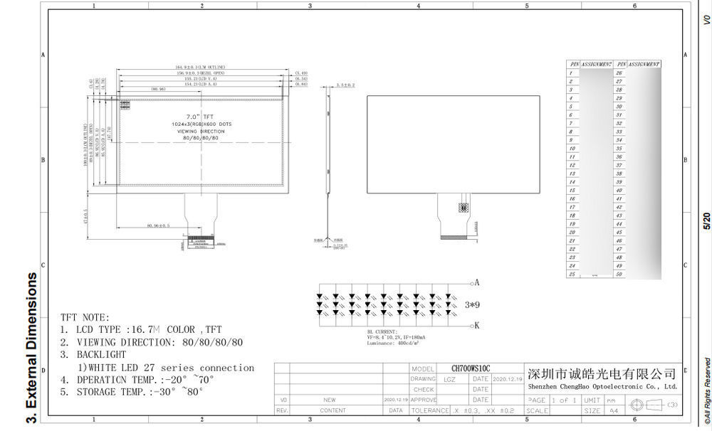 Lcd Module Name Buy Wholesale China Industrial 7.0 Inch High Brightness Tft Screen 1024 ...