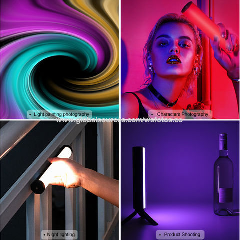 Oude tijden hardware Converteren Buy Wholesale China Photography Rgb Led Light Wand Stick Handheld Led Video  Light Cri 95 Usb Rechargeable Film Light & Selfie Light at USD 14 | Global  Sources
