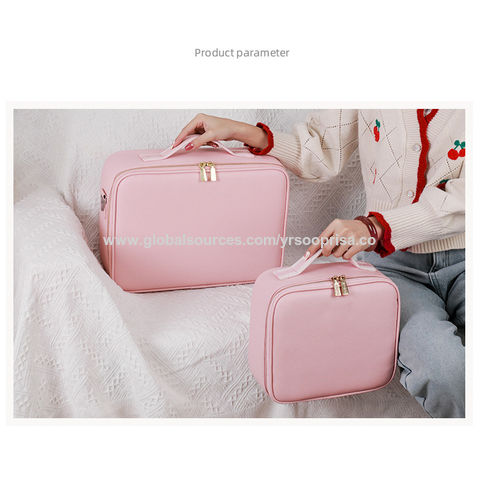 Top Selling Products Large Capacity Multi Layer Make up Kit Professional  Storage Box Cosmetic Brushes Case Makeup Zipper Bag Case - China Cosmetic  Case and Aluminum Make up Box price