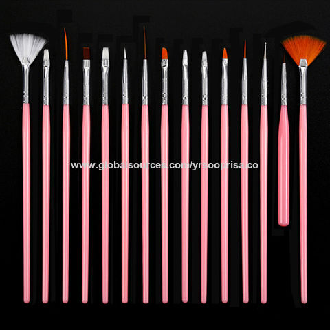 15Pcs Liner Brushes for Painting Lightweight Chinese Chinese