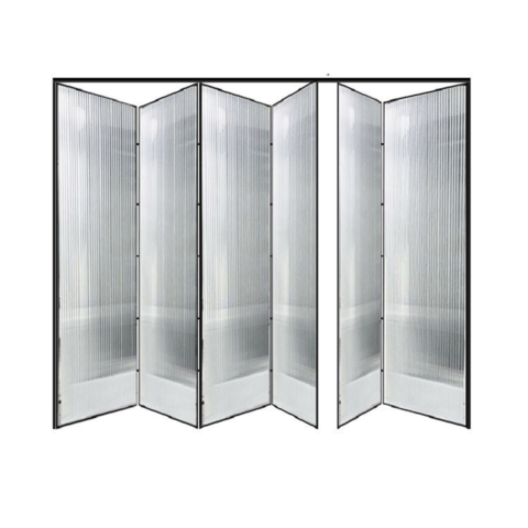 Compre Puertas Plegables De Aluminio, Venta Al Por Mayor De China, Puertas  Plegables De Vidrio De Aluminio Para Casa/apartamento/tienda/centro  Comercial y Bi Puerta Plegable de China por 190 USD