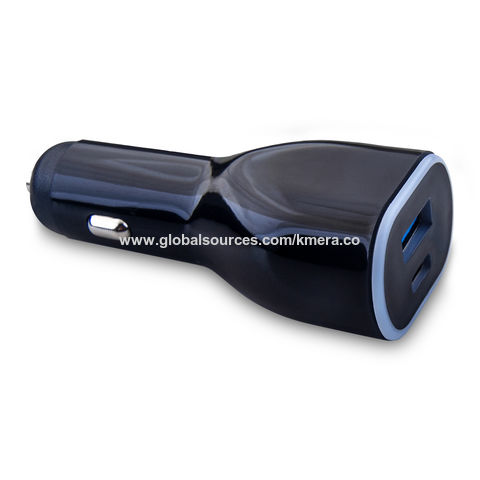 Cargador de Coche USB-C PD3.0 de 100W para Portátil - Carga Rápida para Dispositivos Móviles