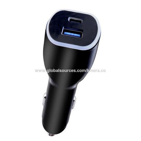Cargador de Coche USB-C PD3.0 de 100W para Portátil - Carga Rápida para Dispositivos Móviles