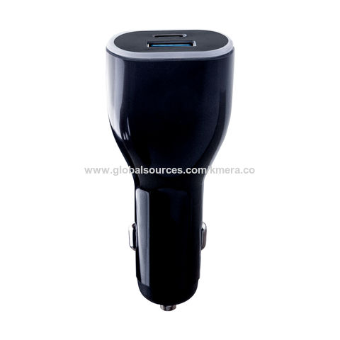 Cargador de Coche USB-C PD3.0 de 100W para Portátil - Carga Rápida para Dispositivos Móviles