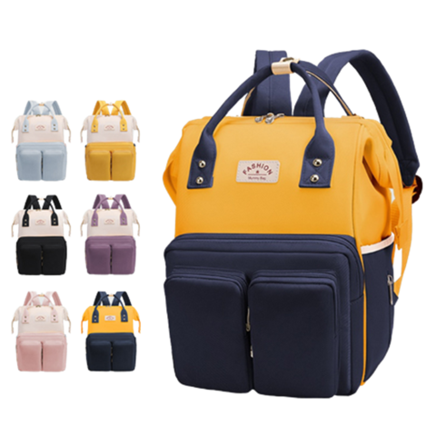 New Waterproof Maternity Bags Baby Mummy Diaper Bags Printed Nappy
