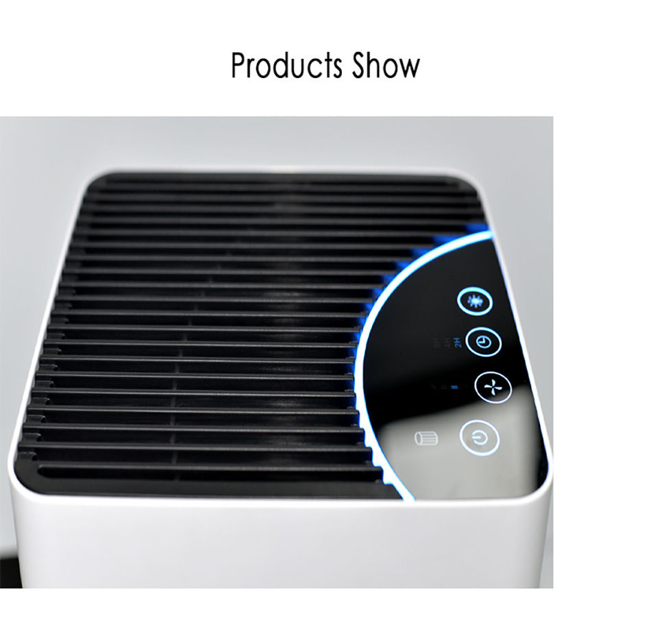 Household Air Purifiers Smoke Pet Hair Remover Desktop Air Cleaner Home