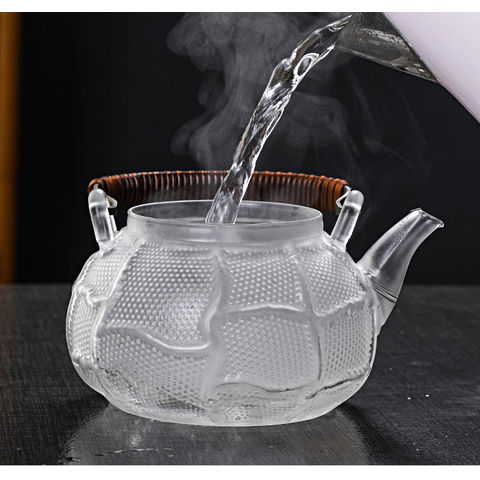 Handmade Song Dynasty Style Heat-Resistant Glass Teapot/Kettle