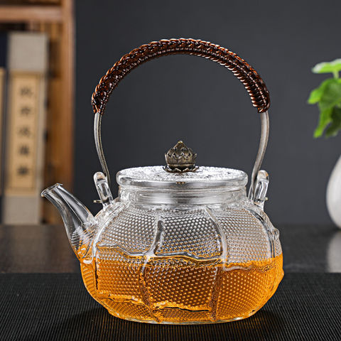 Handmade Song Dynasty Style Heat-Resistant Glass Teapot/Kettle