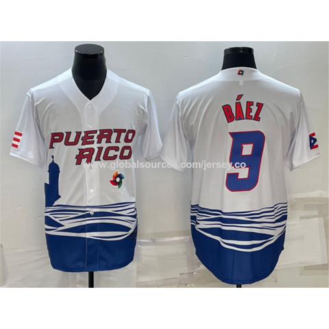 Men's Puerto Rico Baseball White 2023 World Baseball Classic