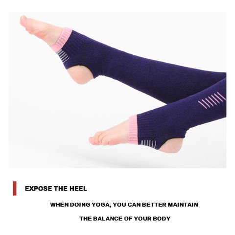 3 pares de calcetines de punto para mujer, calentadores de piernas hasta la  rodilla, ballet, muslo y pierna alta