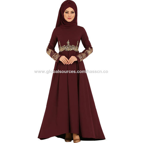 Buy Wholesale China Wholesale New Muslim Embroidered High Waist