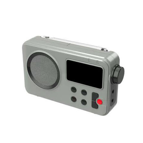 Radio Digital portátil DAB/DAB + FM, altavoz LED, Mini Radio FM