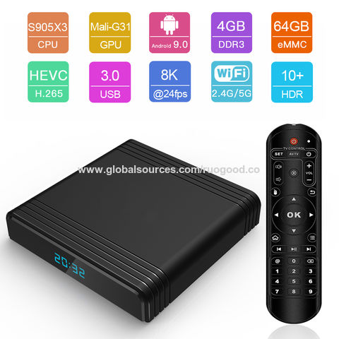 X96 X10 TV Box Penta Core Amlogic S928X 8K Set-top Box – Android TV Box  Manufacturer Supplier