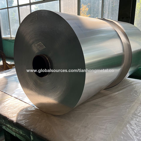 Large roll of aluminum foil 10 micron for food grade used for  home.kitchen.cooking.food.