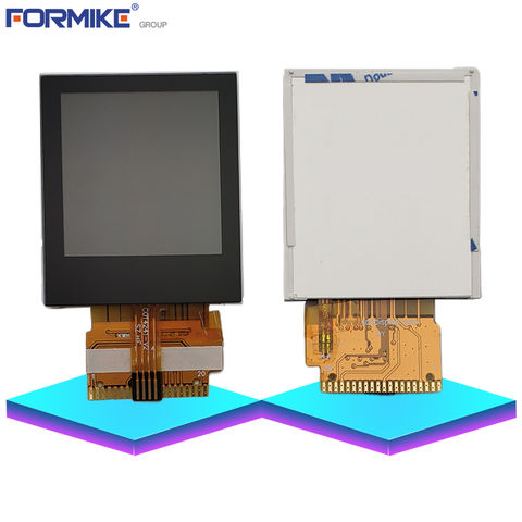 SPI Round 128 X 128 Small LCD Display , Rohs LCD Display For Smart Watch