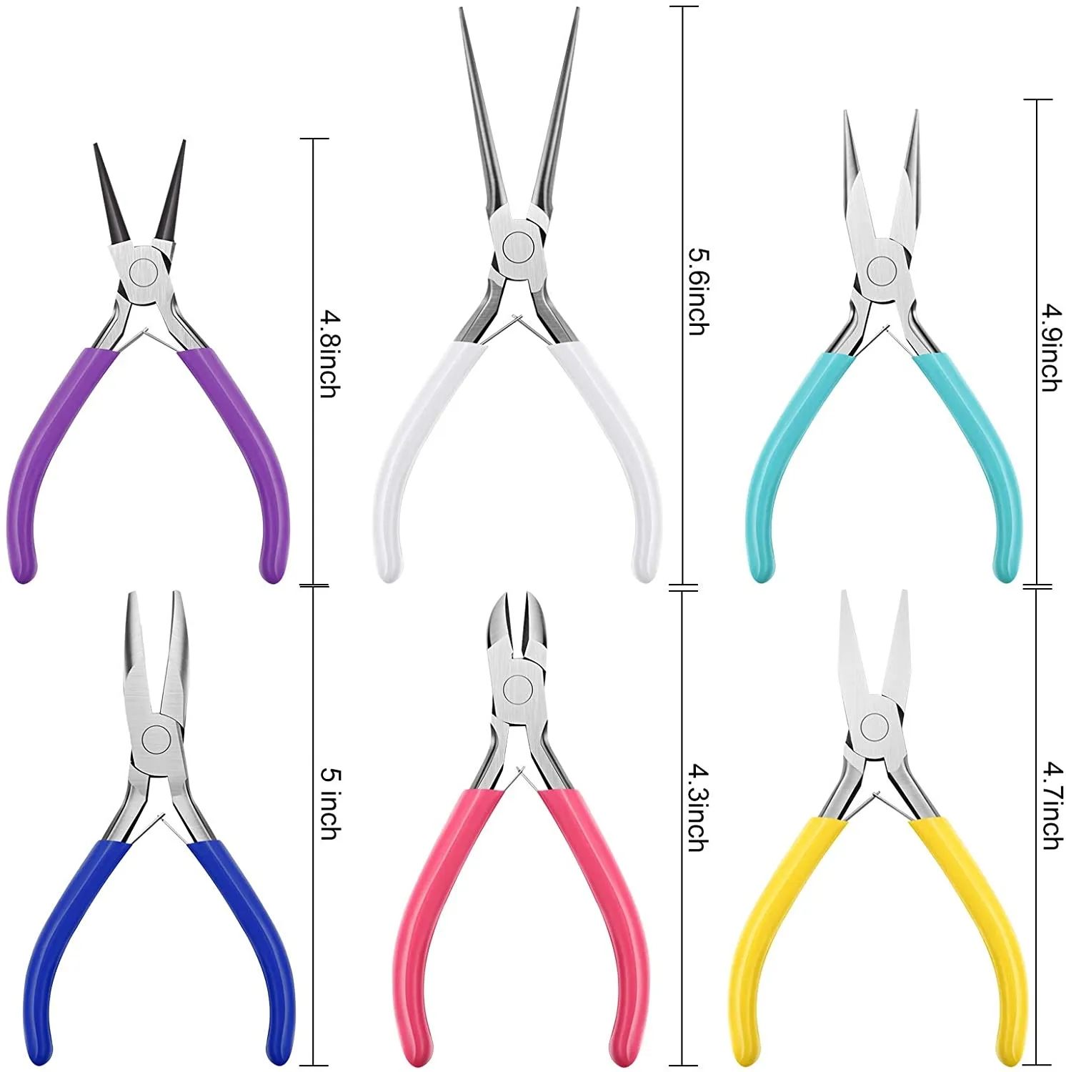 Buy Wholesale China Jewelry Pliers Pink Handle Anti Slip Splicing