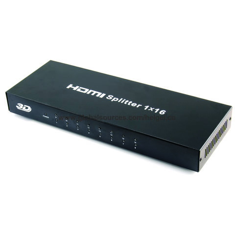 HDMI Splitter 4K Duplicador HDMI 1x2, Aluminio Splitter HDMI 1
