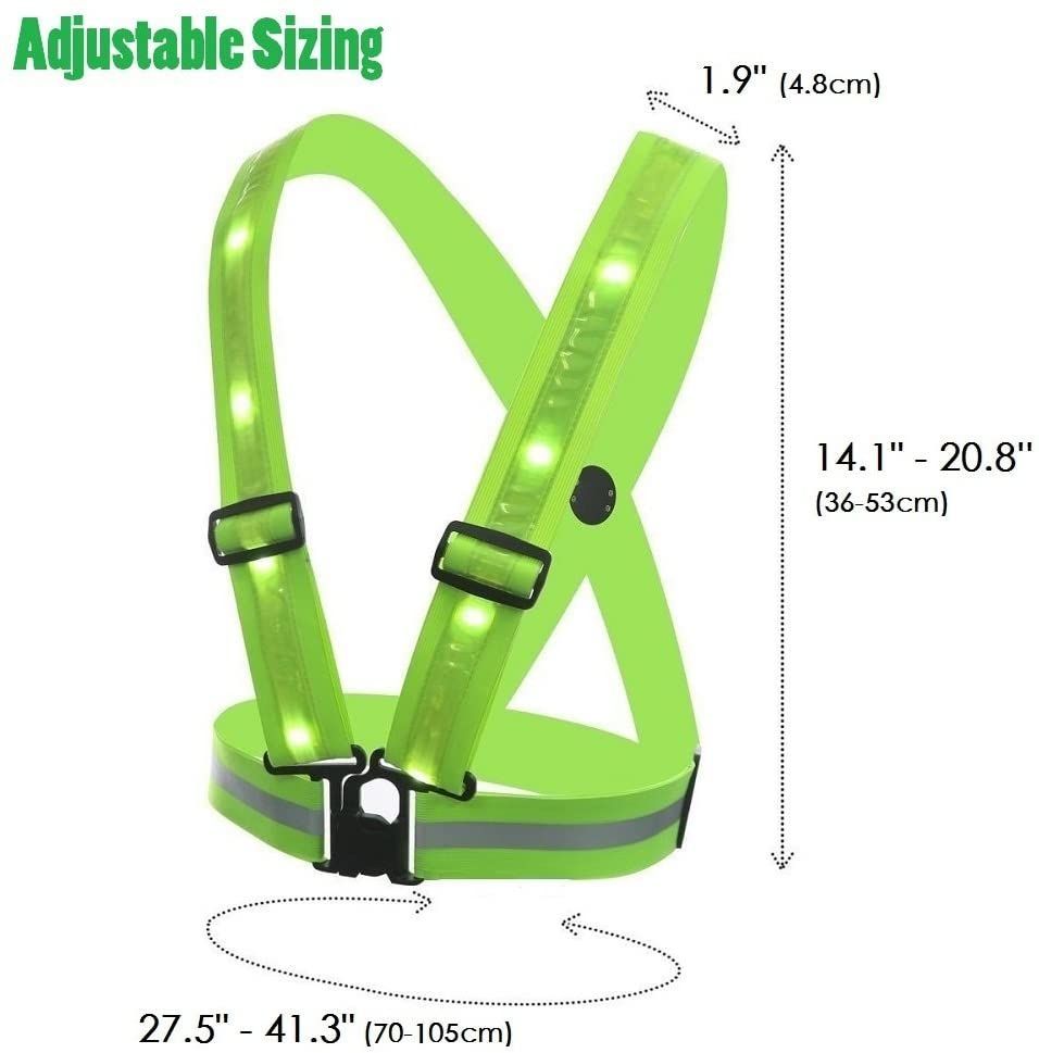 Buy Wholesale China Outdoor Night Running Cycling Reflective Vest High