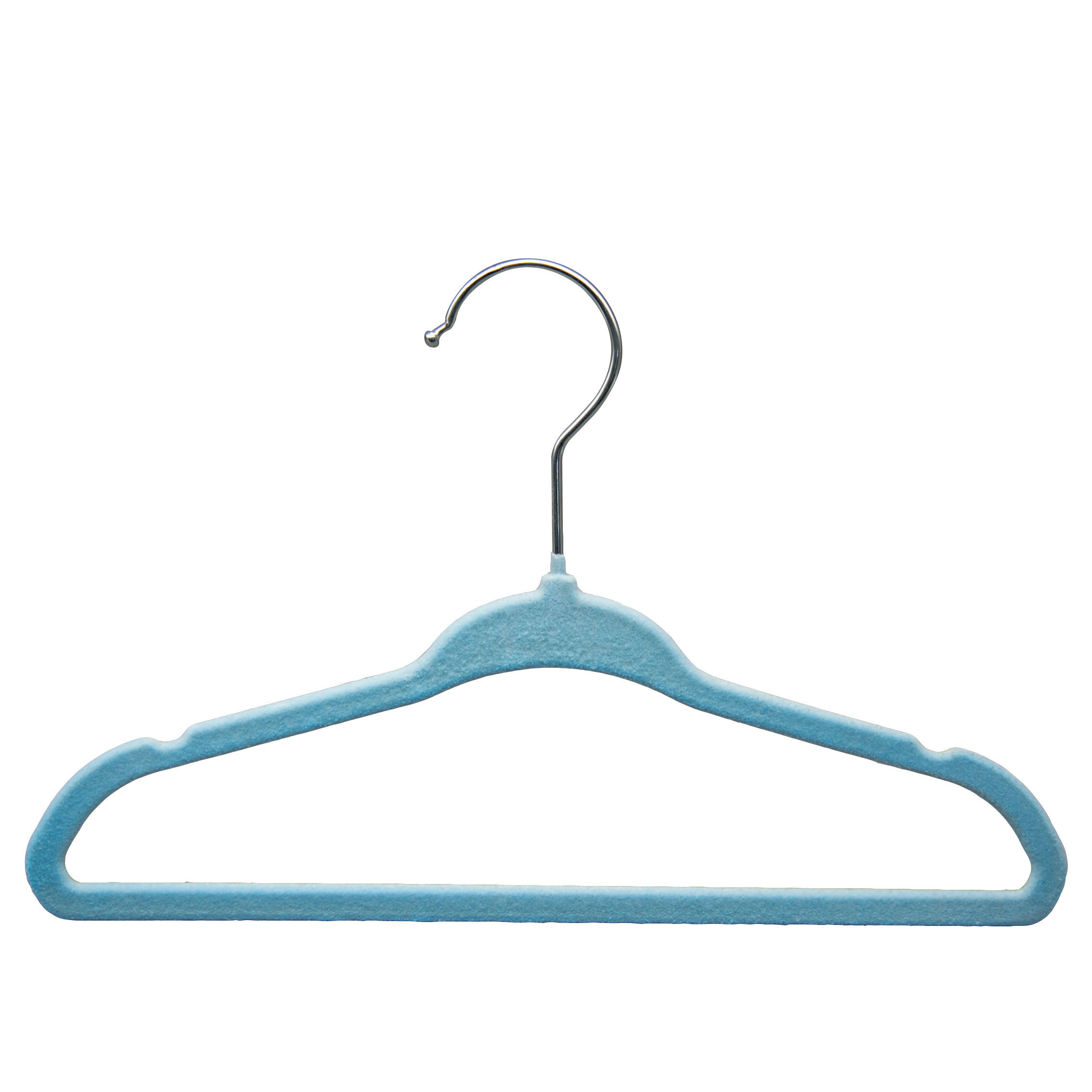Buy Wholesale China Colorful Velvet Hanger Green Plastic Hanger Non