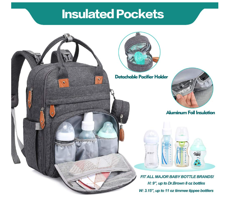 Buy Wholesale China Factory Price Custom Large Diaper Bags Baby Diaper