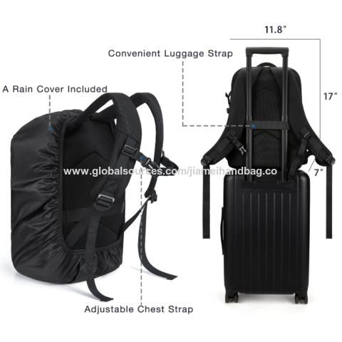 BAGSMART Mochila de viaje grande para mujeres y hombres, mochila para  laptop aprobada por vuelo, bolsa de computadora para computadora portátil  de 17