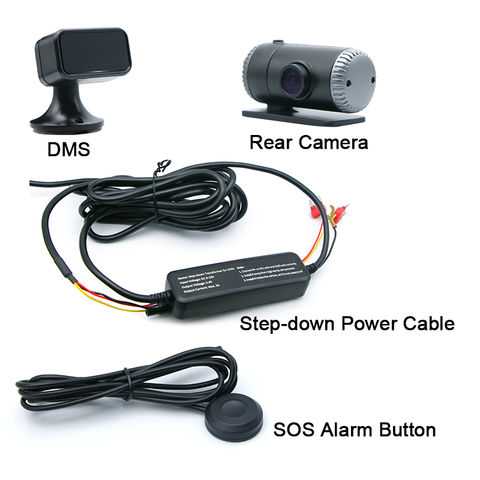 4g 3 lens car dash camera